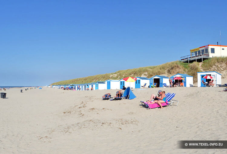 Het prachtige strand van Texel