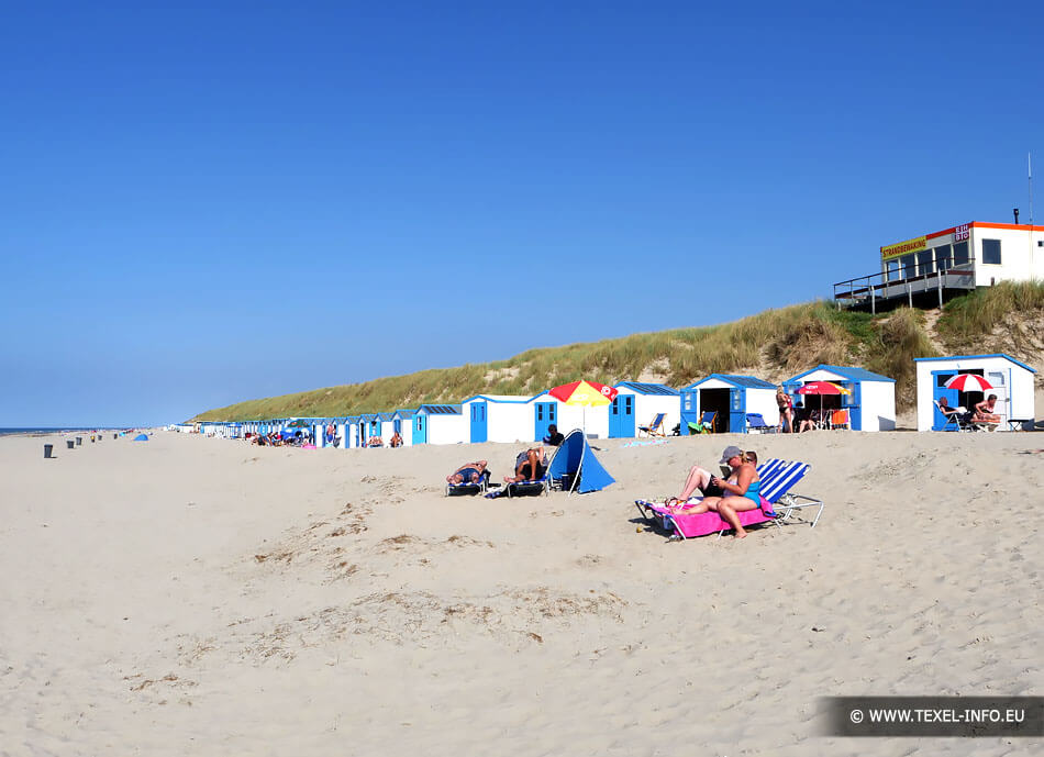 Strand bij De Koog op Texel